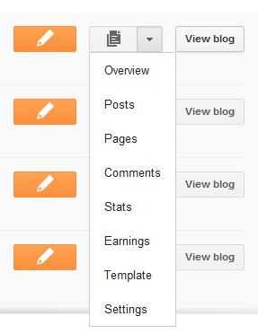 Blogger.com New Interface