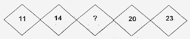 Missing number in pattern